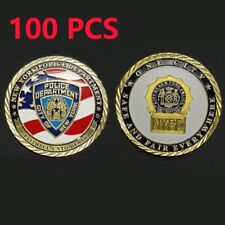 100PCS Emblem New York Police Department Commemorative NYPD US Challenge Coin picture