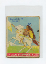 1933 GOUDEY CHEWING GUM # 19 WARRIOR OF THE CAMANCHEE TRIBE picture