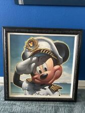 Disney Cruise Line Salute Captain Mickey Giclee 1/95 LE Greg  McCullough Large picture