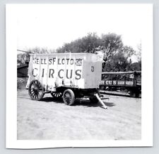 c1970s Photo of Sells-Floto~Antique Circus Bandwagon~VTG Snapshot~Baraboo WI picture