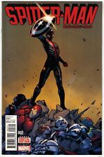 SPIDER-MAN #2 (2016)-ICONIC MILES MORALES W/CAPS SHIELD-BRIAN MICHAEL BENDIS-VF+ picture