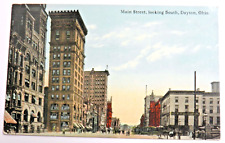 Dayton Ohio Main Street Looking South Postcard picture
