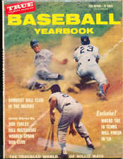 1959 True Baseball Yearbook Giants vs Cubs nm picture