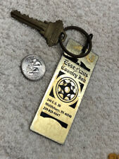 Vintage Hotel Motel Room Key & Fob ESSENHAUS COUNTRY INN #206, MIDDLEBURY, IN. picture