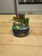 San Diego Tool City Ceramic Trinket Box Hand Painted picture