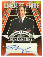 2023 Leaf Pop Century Chevy Chase ORANGE Walk Of Fame Auto #5/6 - SSP Actor picture