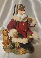 Vintage PDL Possible Dreams Duck Hunt Santa w Dog 2003 Figurine Decor Clothique picture