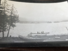 Vintage Outrigger Canoe photo A763 picture