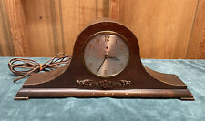Vintage Warren Telechron Mantle Clock Wood Model 4F03 NOT WORKING picture