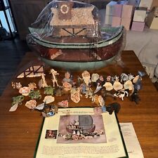 VINTAGE Pete Apsit S.S. Holy Herd Noah's Ark Set with 25 Figures, Ramp. New Rare picture