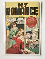 My Romance #2 4.0 VG 1948 HTF Pre Code Love Stewardess Burlesque Dancer Stories picture