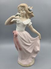Tengra Spain Figurine Girl Holding Rose picture