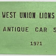 1971 West Union Lions Club International Antique Car Show Meet Adams County Ohio picture