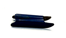 Vintage 1930's Cracker Jack Metal Snow Sled Toy Prize-Blue picture