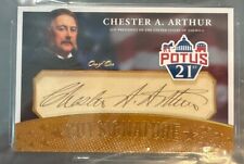 2023 Custom Autograph Chester A. Arthur US President BGS Auto Autograph Oversize picture