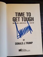 Donald  Trump Signed Autographed Time To Get Tough  2011 picture