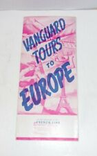 Rare 1939 French Line S.S. Normandie Steamer Ship Tour Booklet picture