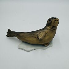 KAISER Germany Porcelain RECLINING SEAL Bisque W. GAWANTKA #604 Figurine picture