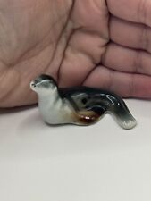 Vintage Unique Seal Figurine Mini Trinket Decor *** picture