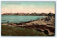 c1910 Crowd Viewing from Shore, Concordville York Beach Maine ME Postcard picture