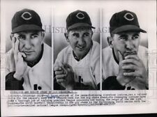 1954 Wirephoto Al Lopez manager pennant winning Cleveland Indians 7.5X10 Photo picture