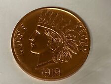 2 3/4” Souvenir Lucky Penny From Washington D.C. 1919 picture