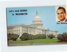 Postcard Portrait of Gov. Wallace US Capitol Washington DC USA picture