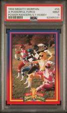 1994 Mighty Morphin Power Rangers #55 A Powerful Force Season 1 Hobby PSA 9 picture