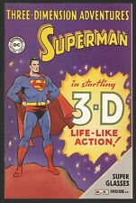 SUPERMAN - THREE DIMENSION ADVENTURES 1997 Reprint of 1953 3-D NM but NO GLASSES picture