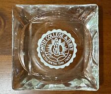 Vintage Smith College Glass Ashtray HTF picture