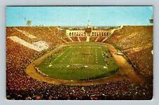 Los Angeles CA, Coliseum, Exposition Park, California Vintage Postcard picture