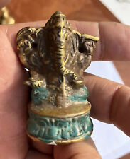 Asian Bronze Ganesh Elephant God Statue Figure picture