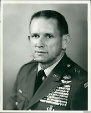1979 Maj Gen John K Singlaub Unconventional Warfare Expert Military 8X10 Photo picture