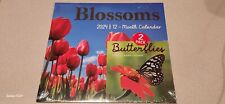 2024 Wall Calendars 2 Pack - BLOSSOMS 12 x 11 and BUTTERFLIES 6 x 6 - NEW picture