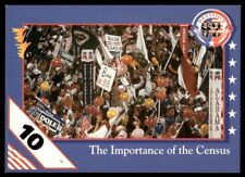 1992 Wild Card Decision '92 The Importance Of The Census #70 - Ten Stripe picture