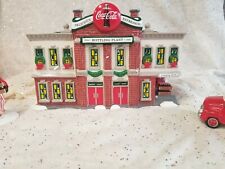 department 56 snow village Coca Cola 6 Piece Set picture