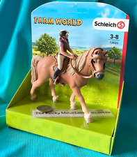 Schleich EVENTING Rider Set Palomino Tennessee Walker Horse 13833 Saddle NEW LOT picture