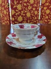 Vintage Ucagco Ivory China Tea Cup and Saucer Occupied Japan picture