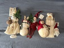 Trissy Crenshaw Vintage Inspired Old World Christmas Ornament Lot picture