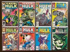 The Incredible Hulk Vol 2 #332-379 Marvel Comics Lot 8 Issues 1987 FN/VF - VF/NM picture