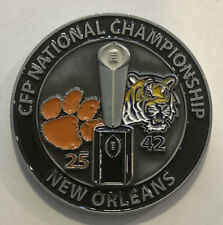 Very Rare CHALLENGE COIN 2020 LSU Clemson  Game USSS Secret Service TRUMP picture