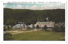 Lake George New York c1920's Silver Bay Association Main Building, Auditorium picture