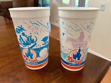 Walt Disney World 15th Anniversary Cups plus two bonus Mickey Mouse Cups picture