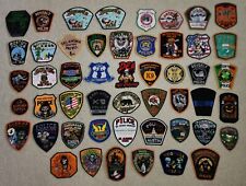 Lot of 50 Police / Sheriff / Law Enforcement Patches Group 2 picture