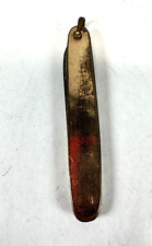 Vintage Pocket Knife Bates and Bacon Small Size Tarnished Wear AS IS Miller Bros picture