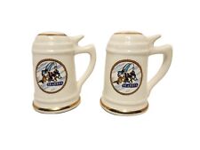 Vintage US Navy Seabees Salt & Pepper Shakers picture