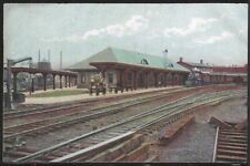 New York Central, Railroad Station, Geneva, New York, Early Postcard, Unused picture