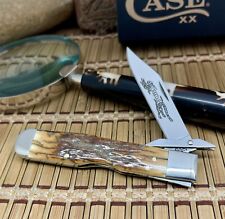 Case XX USA Ultra Rare 2003 Fossil Stunning I111 1/2 SS Cheetah Pocket Knife picture