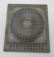 Aitkens Pewter Fredericton Perpetual Calendar Vintage picture
