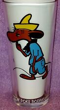 🔥 1973 PEPSI WARNER BROS SLOW POKE RODRIGUEZ GLASS WHITE LETTERS  picture